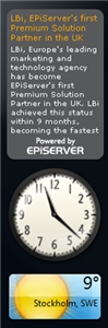 EPiServer gadget