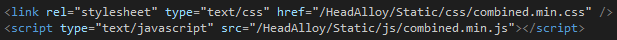 minified versions linked