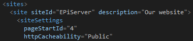 built-specific configuration