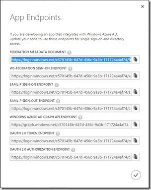 Azure Endpoints