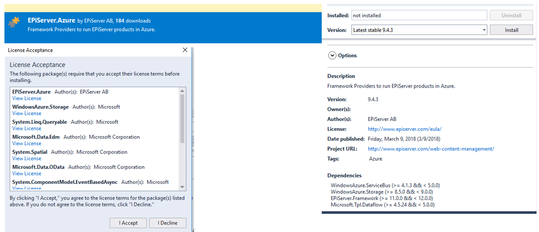 Image Episerver_Azure_Nuget.PNG