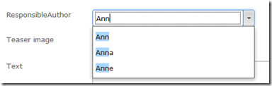AuthorSelection