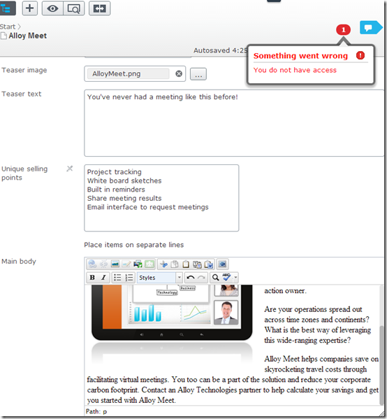 ServerValidation